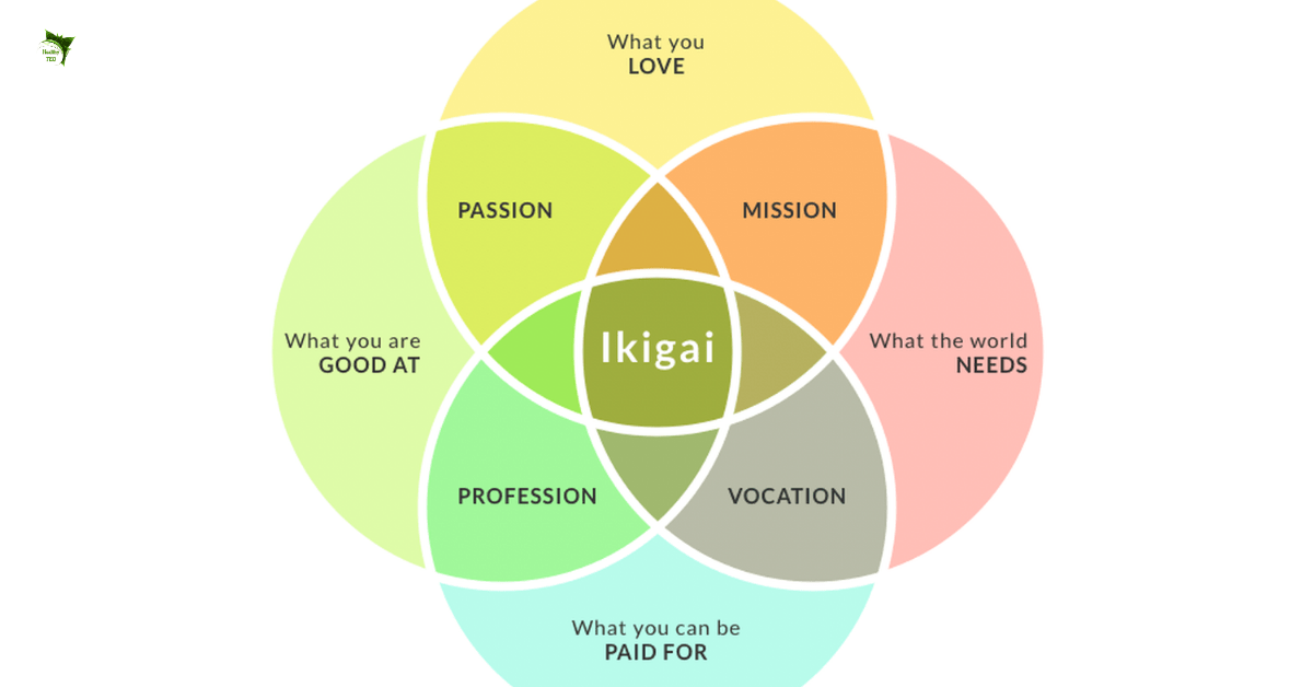 Ikigai diagram 