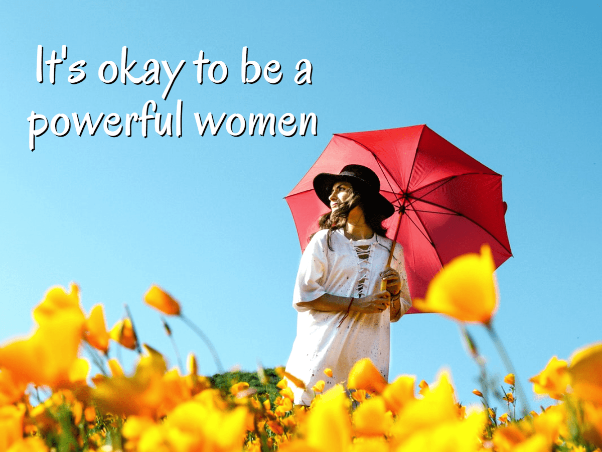Powerful women affirmation