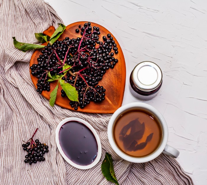 elderberry tea