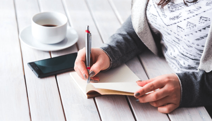 Writing a journal