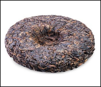 Pu-erh cake for tea