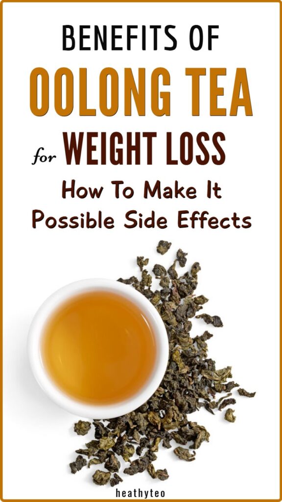 Benefits of oolong tea for weight loss