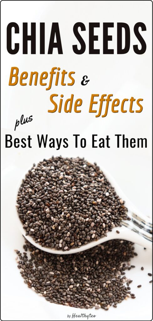 Benefits and side effects of eating chia seeds