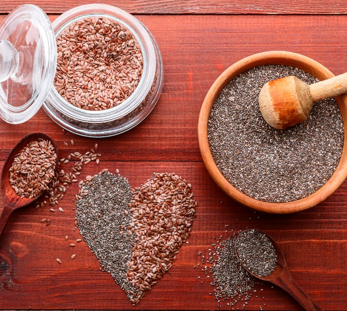 Chia vs. flax seeds