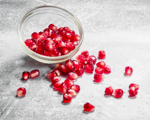 Seeds of pomegranate