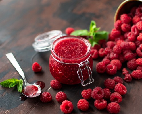 Chia seed jam