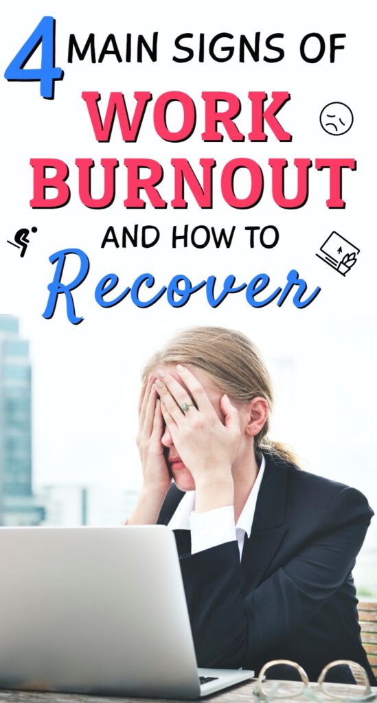 Dealing with burnout at work