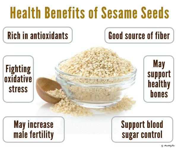 Sesame seeds benefits