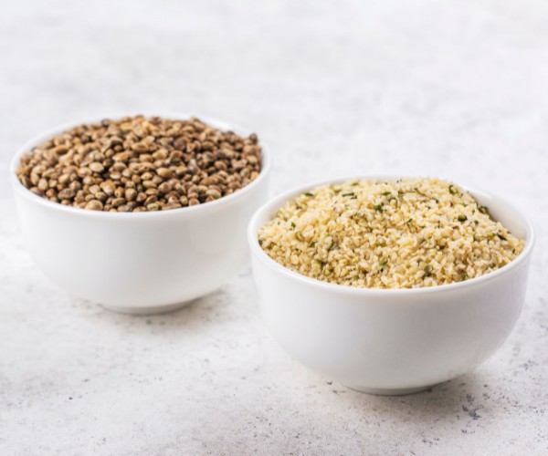 Difference between hemp seeds and hemp hearts