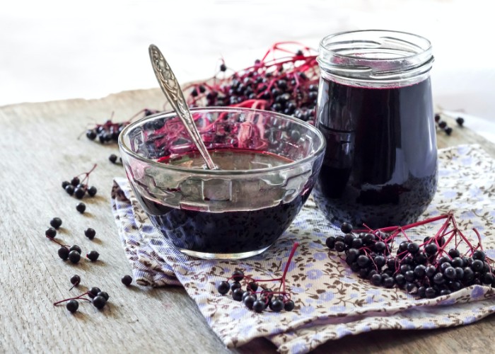 Elderberry syrup