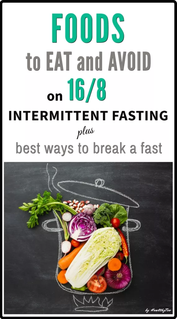 Foods fro 16/8 intermittent fasting