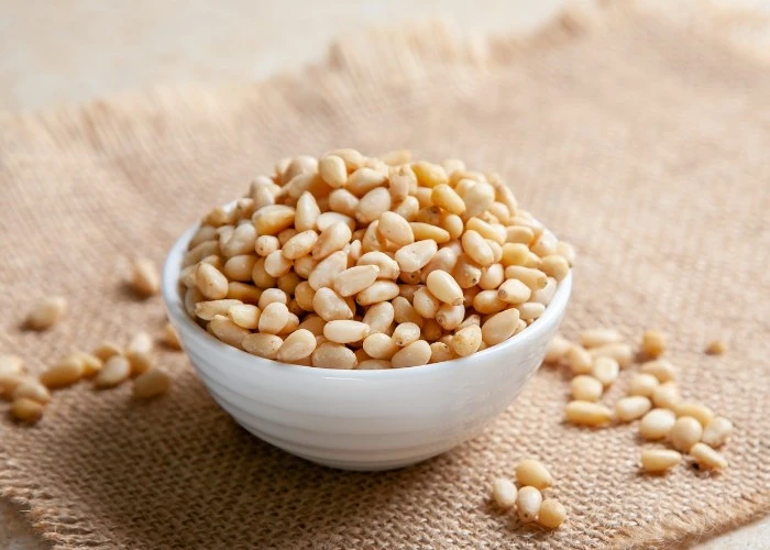 Pine nut kernels