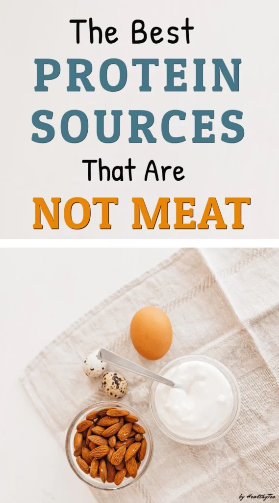 Protein sources besides meat 