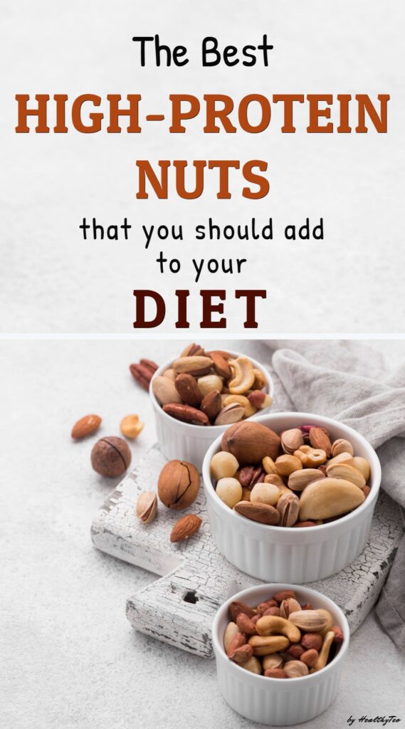 Nuts high in protein