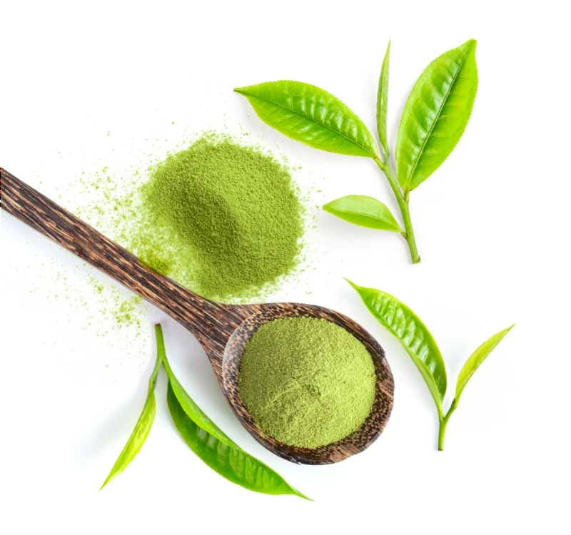 Matcha green tea powder